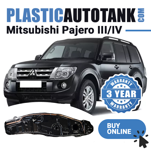 Kraftstofftank aus Kunststoff - Mitsubishi Pajero III/IV (5 Türen) - 3.0, 3.5, 3.8 Benzin