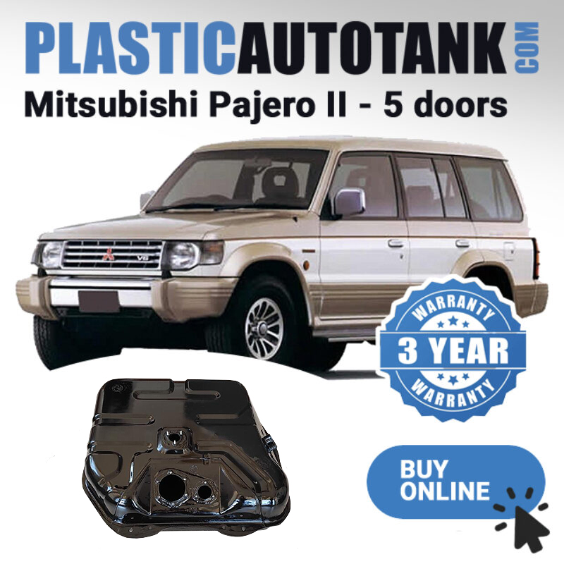 Kunststoff-Kraftstofftank – Mitsubishi Pajero II 1998.g. 2.5 dizel 5 Türen