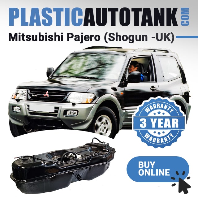 Kunststoff-Kraftstofftank Mitsubishi Pajero III (Shogun-UK) 3-türig - Benzin