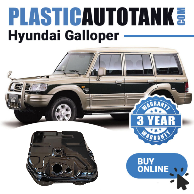 Kunststoff-Kraftstofftank – Hyundai Galloper 1998.g. 2.5 dizel 5 Türen