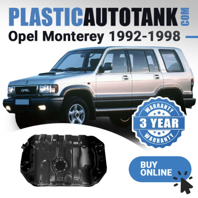 Kunststoff-Kraftstofftank Opel Monterey 1992-1998 (5-Türer) Diesel/Benzin