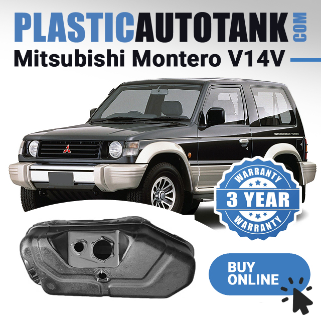 Kunststoff-Kraftstofftank Mitsubishi Montero V14V (1991-2005) kurzer Radstand
