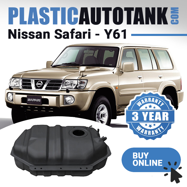 Kraftstofftank aus Kunststoff - Nissan Safari Y61 (1997 - 1999) Dizel