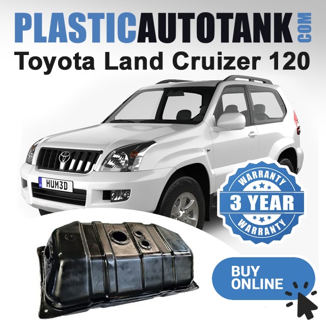 Kunststoff-Kraftstofftank – Toyota Land Cruiser Prado 120 (3-türig) – Diesel/Benzin