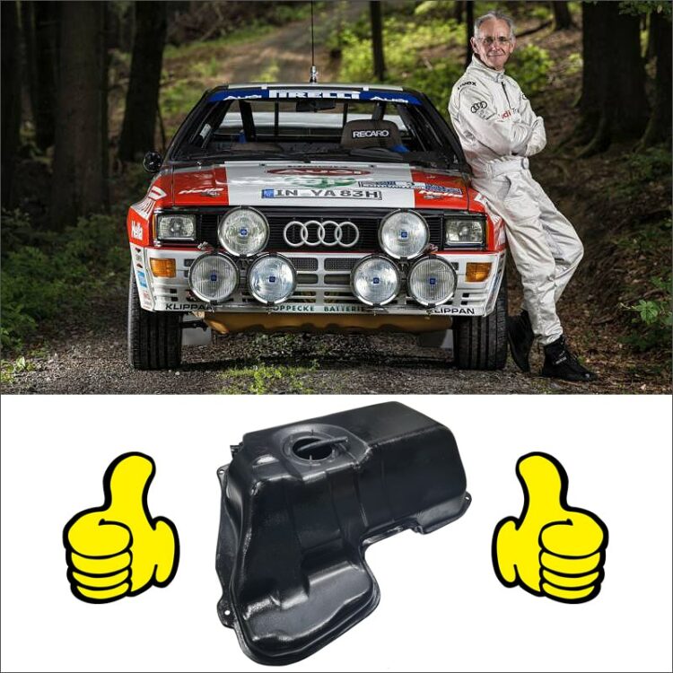Original-Kraftstofftanks für den Audi 100 4×4 Quattro finden - Eine klassische Herausforderung