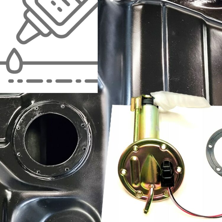 Verwendung von Dichtmittel beim Einbau von Ersatz-Kraftstofftanks