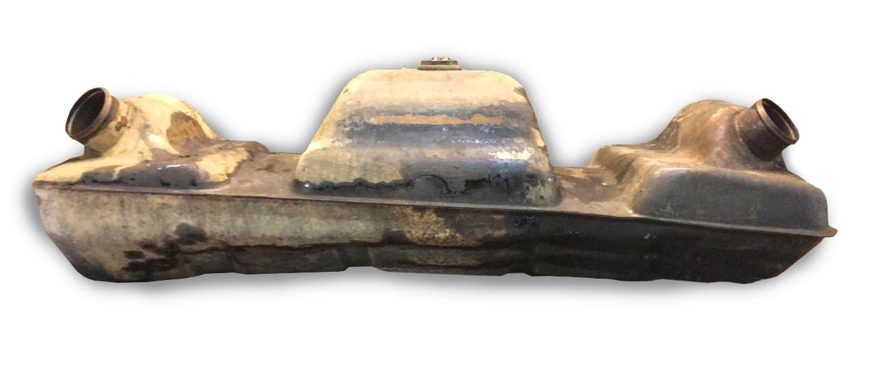 Verrosteter Kraftstofftank – Mercedes-Benz G-Klasse alter Dieseltank